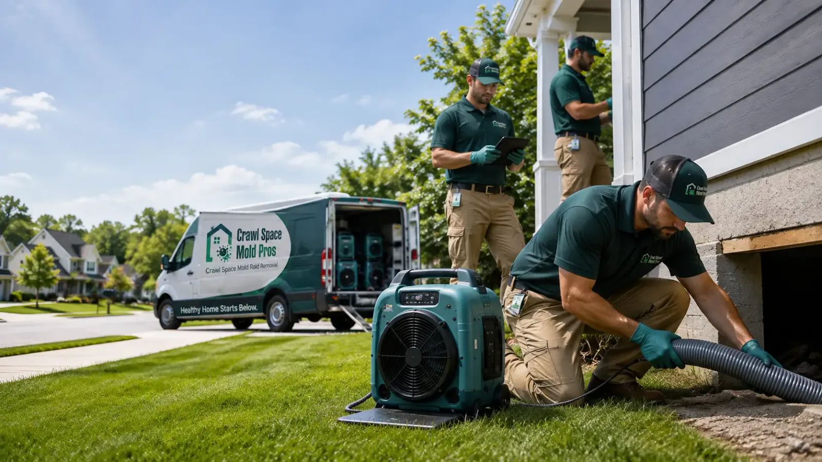 Crawl Space Mold Removal in Springlake, TX